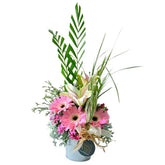 Sansli Gerberas Lilies Flower in Pot - Ramadan 2026