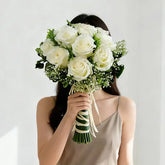 wedding day Bride in White