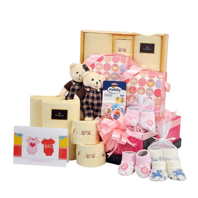 Twins - Twin Baby Shower Gift Hamper
