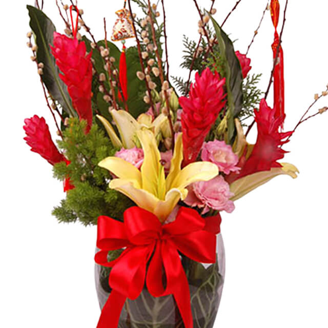 Auspicious Bloom - Chinese New Year Flowers