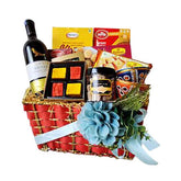 Komal Indian Hamper Basket Diwali - Wolfblass Wine 2025