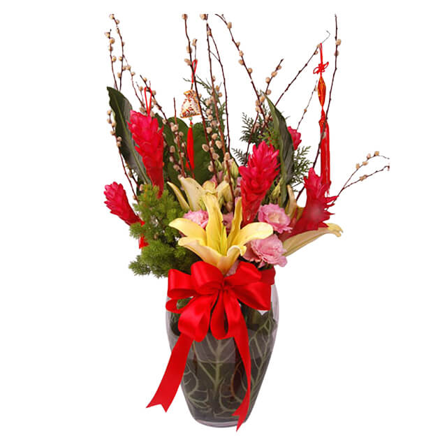 Auspicious Bloom - Chinese New Year Flowers