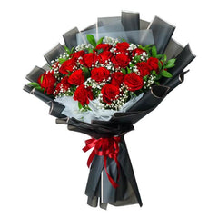20 Red Rose Bouquet - Feeling Vogue