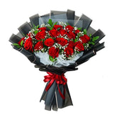 20 Red Rose Bouquet - Feeling Vogue