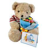 My First Big Gund Bear - Baby Shower Plush Bear Gift