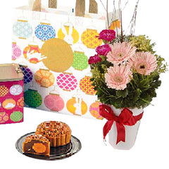 MAF 2023 - Precious Lunar - Mooncake Gift with Flowers