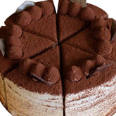 Tiramisu Mille Crepe Cake