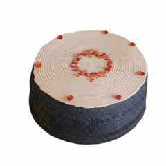 Hokkaido coffee mille crepe cake presentation