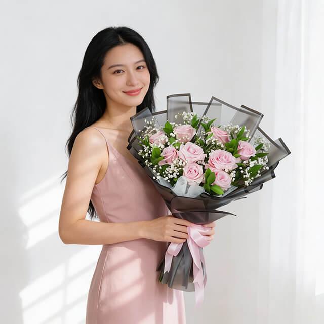 Wonder Flamingo Pink Rose - VDAY