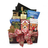 Holiday Crate - Xmas Sparkling Bottles Food Gift Christmas