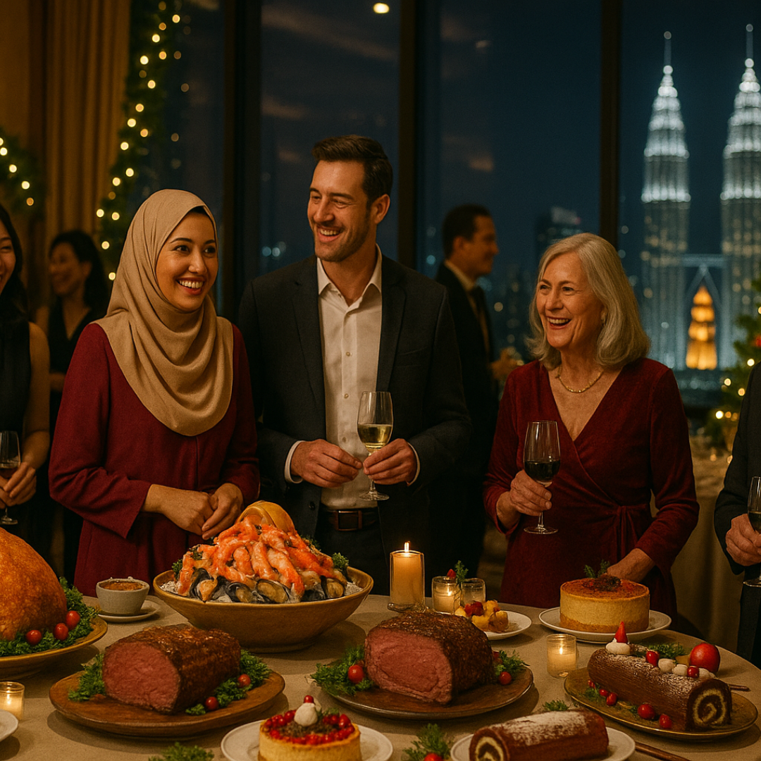 Luxurious Christmas Dinner 