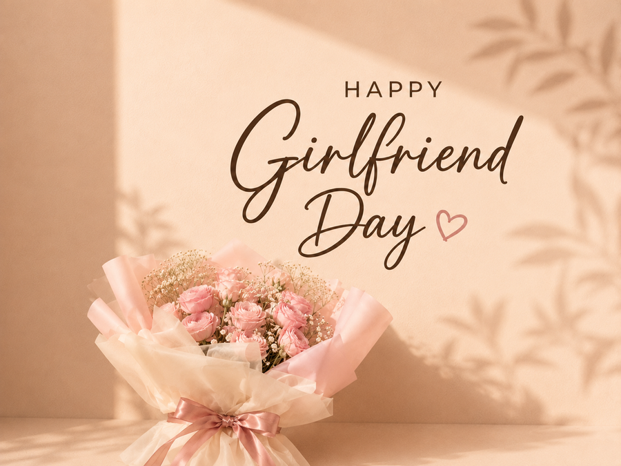 Happy Girlfriend Day: Make Her Feel Loved with Flowers