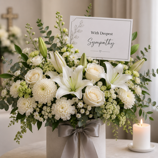 Sympathy & Condolence Flower Guide: Etiquette for Malaysia