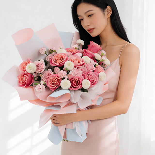 flower for valentine's day