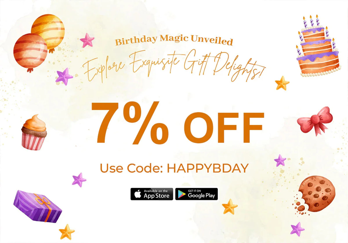 Birthday flowers and gifts promotion