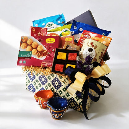 Dhaarmik Vegetarian Food Gift Deepavali Hamper  2026