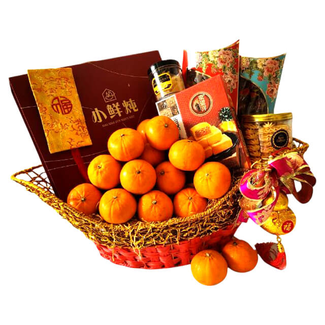 Nest of Fortune Hamper - Chinese Herbs New Year Gift