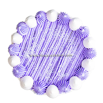 Fresh Taro Coconut Pudding Cake 6
