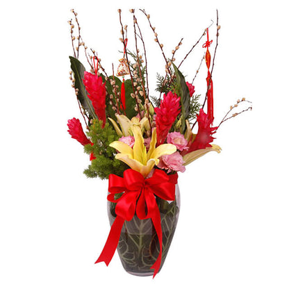 Auspicious Bloom - Chinese New Year Flowers