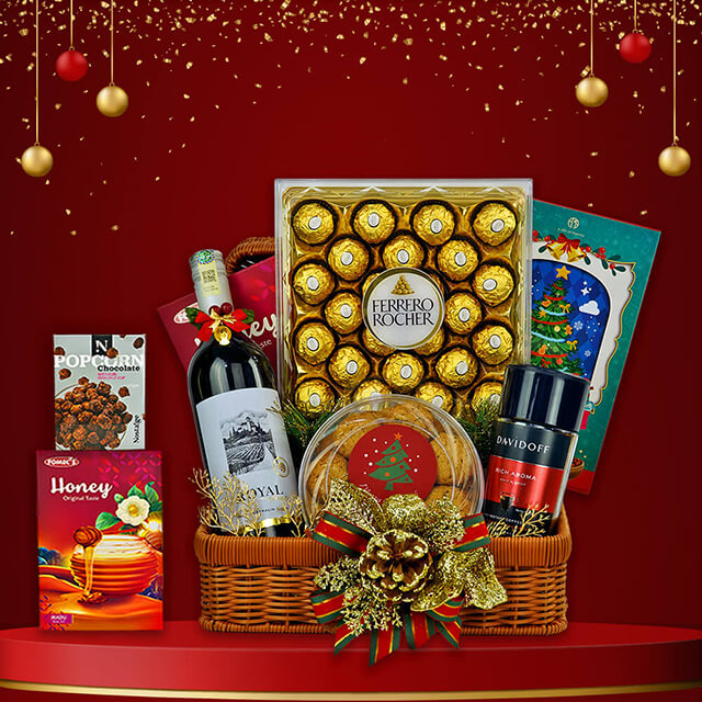 Merry Harvest Basket  - Christmas Hampers