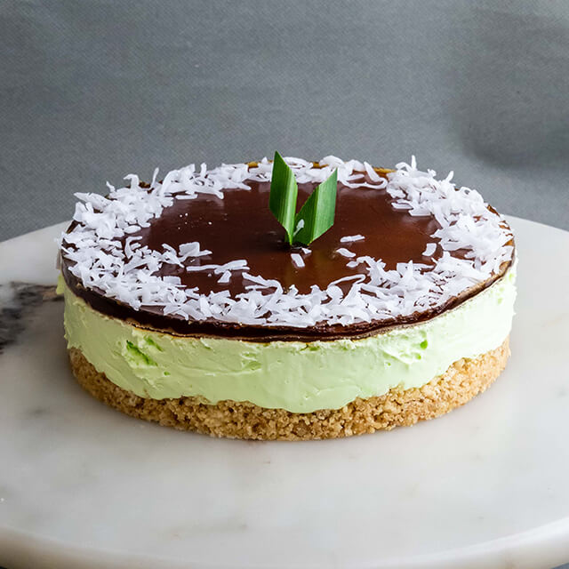 Pandan Gula Melaka Cheesecake 6