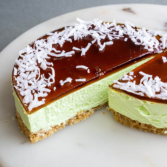 Pandan Gula Melaka Cheesecake 6