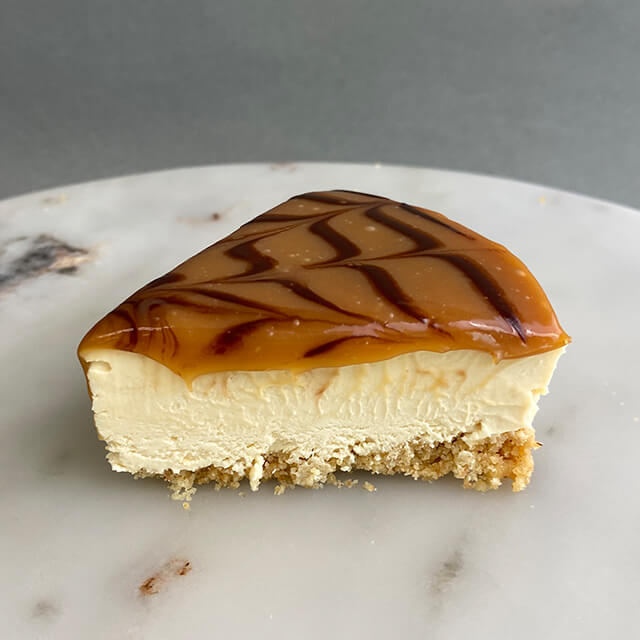 Sea Salt Caramel Cheesecake 6