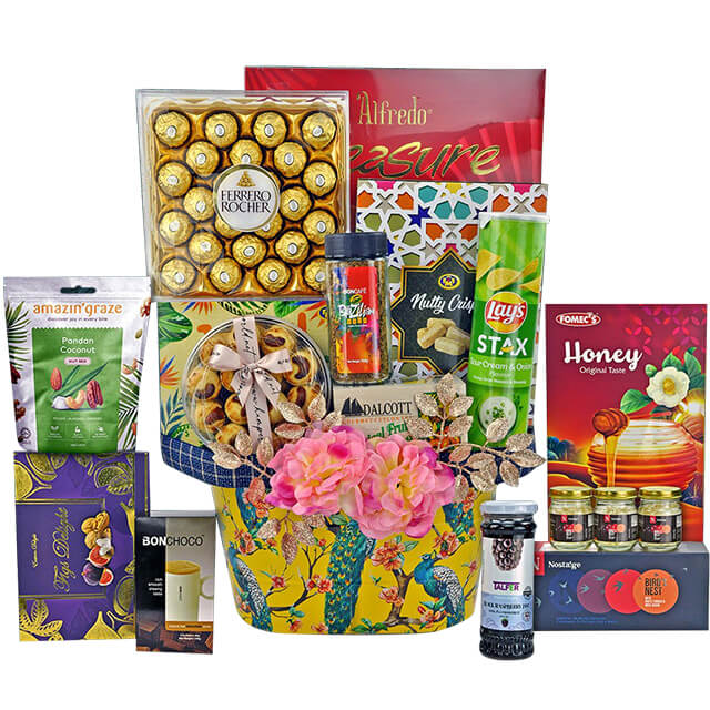 Exquisite Treats Gift Basket