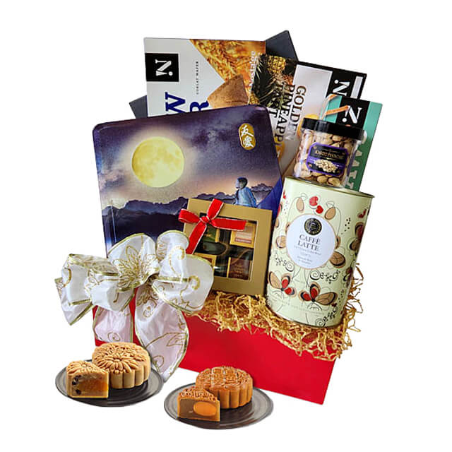 Mid Autumn Delight - Mooncake Gift Hamper with Royce Chocolate - MAF 2025