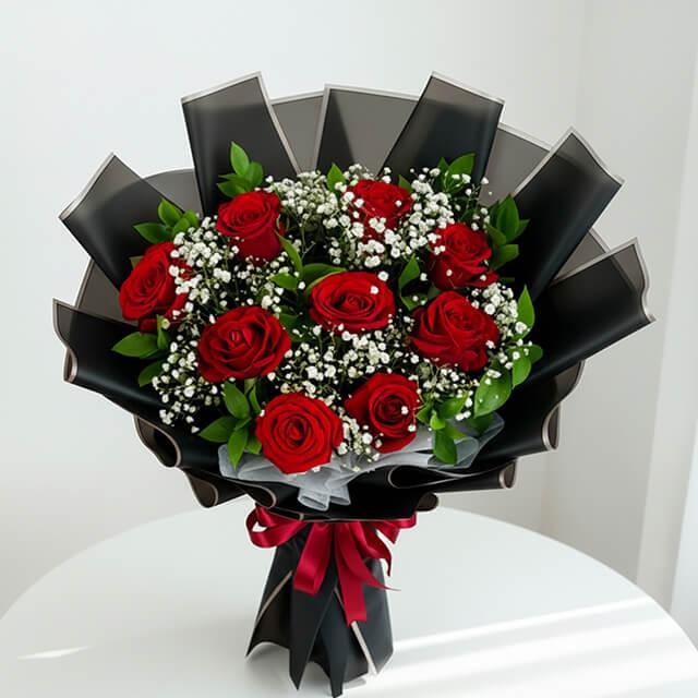 Wonder Red Serenade Rose - VDAY
