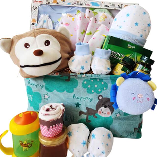 Dashing Bebe - Baby Shower Hamper Clothes Gift