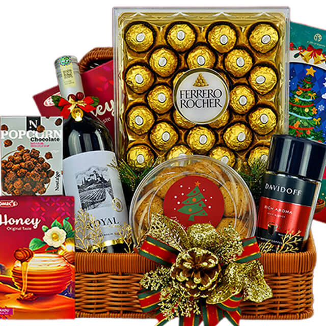 Merry Harvest Basket  - Christmas Hampers