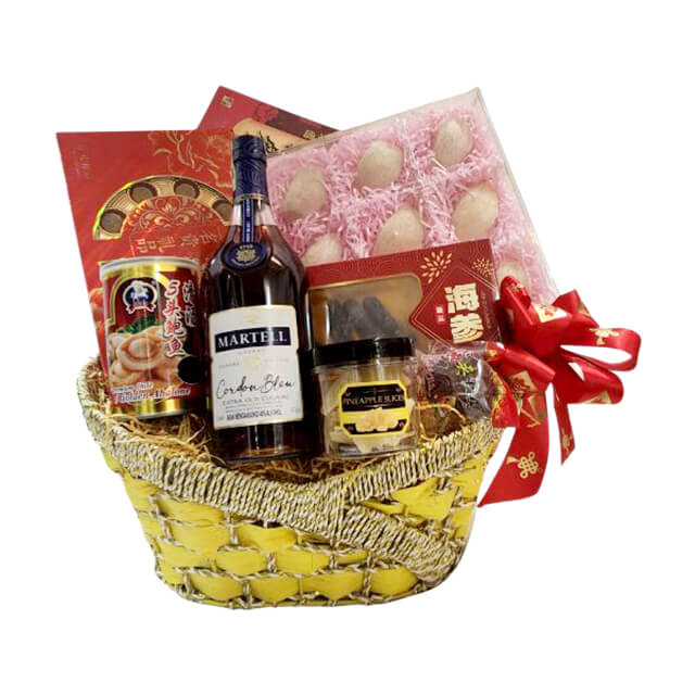 Peaceful Year Chinese Hamper - Oriental Gift Basket