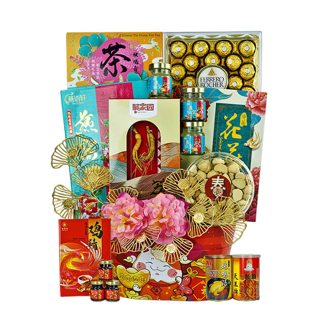 Lucky Bamboo CNY Basket