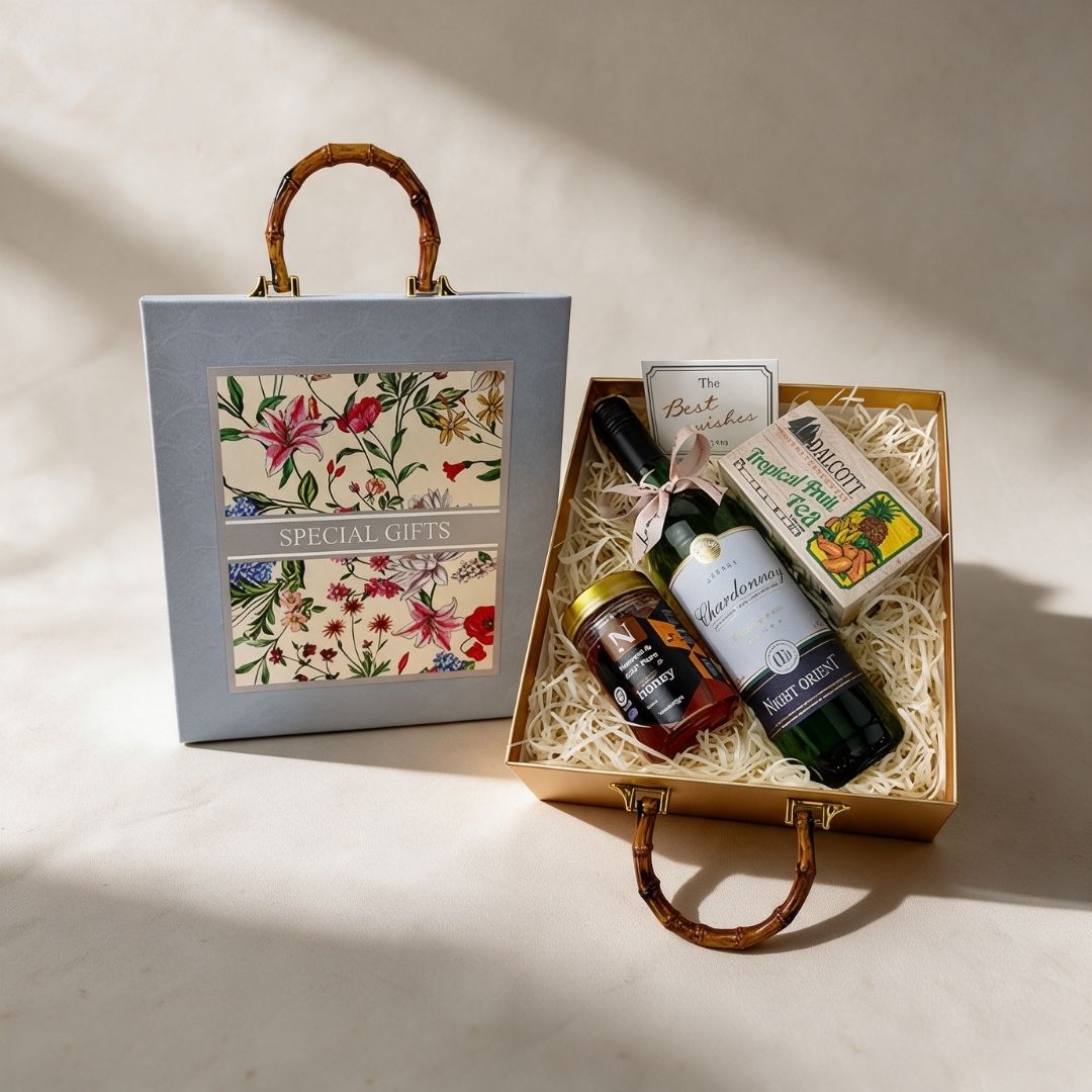 Elegant Gift Set - Night Orient Chardonnay