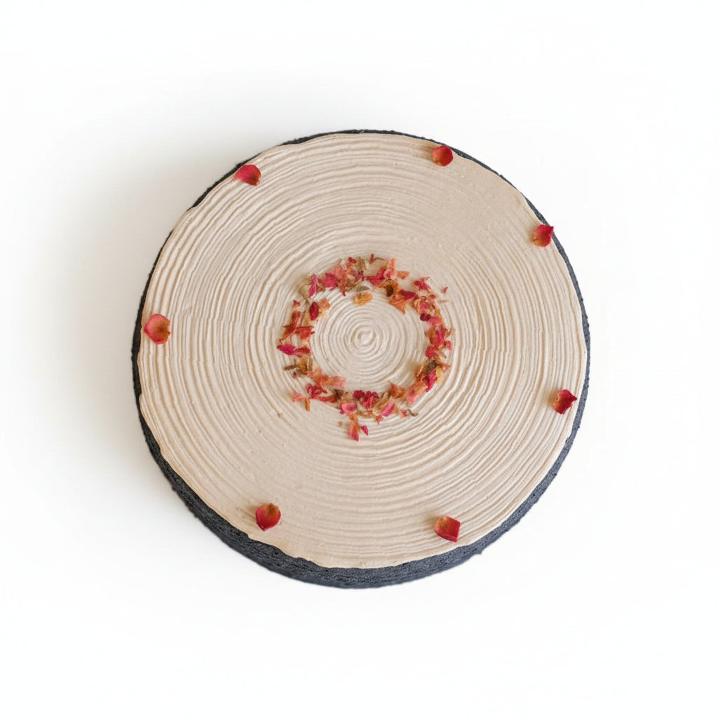 Alternate view of the Hokkaido coffee mille crepe cake