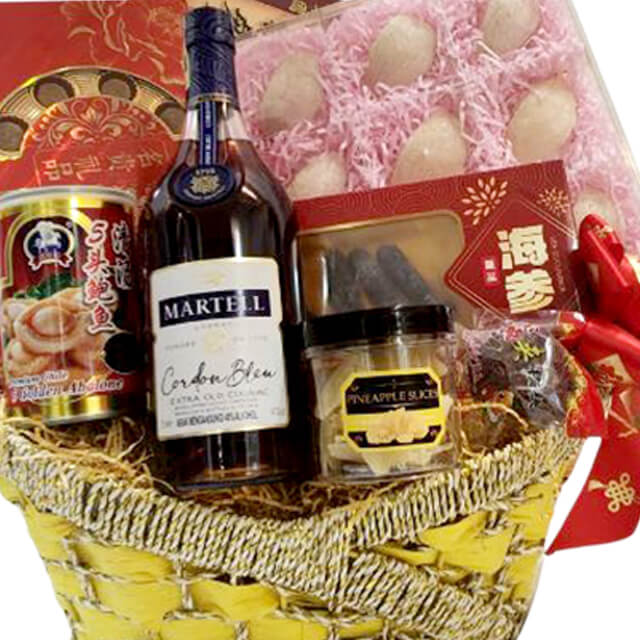 Peaceful Year Chinese Hamper - Oriental Gift Basket