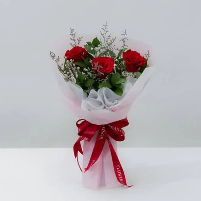 Red Rose Embrace