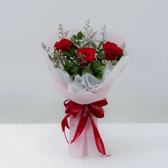 Red Rose Embrace